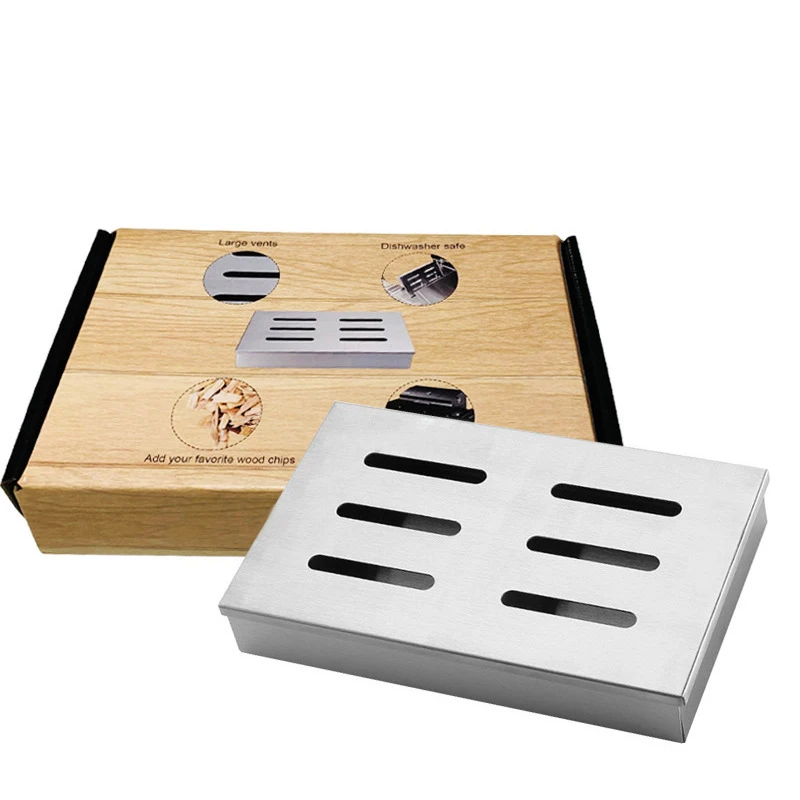 Дымовой генератор принадлежности для барбекю стальной гриль инструмент