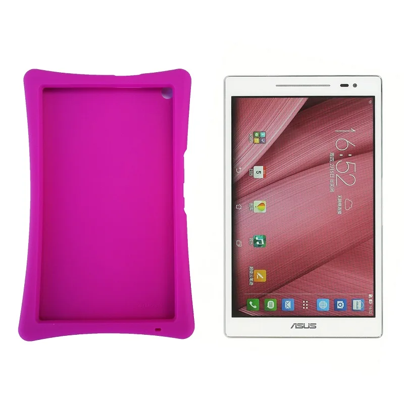 Силиконовый противоударный мягкий чехол для планшета ASUS ZenPad 8 0 Z380KL Z380M Z380KNL|Чехлы