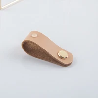 modern pink leather knobs handles for furniture kitchen cabinet handles cupboard handles small wardrobe handles drawer knobs