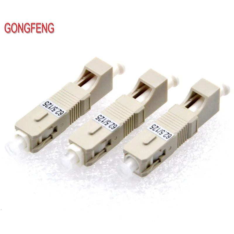 GONGFENG 10 шт. Новый LC/PC Женский SC/APC мужской волоконно оптический соединитель фланец