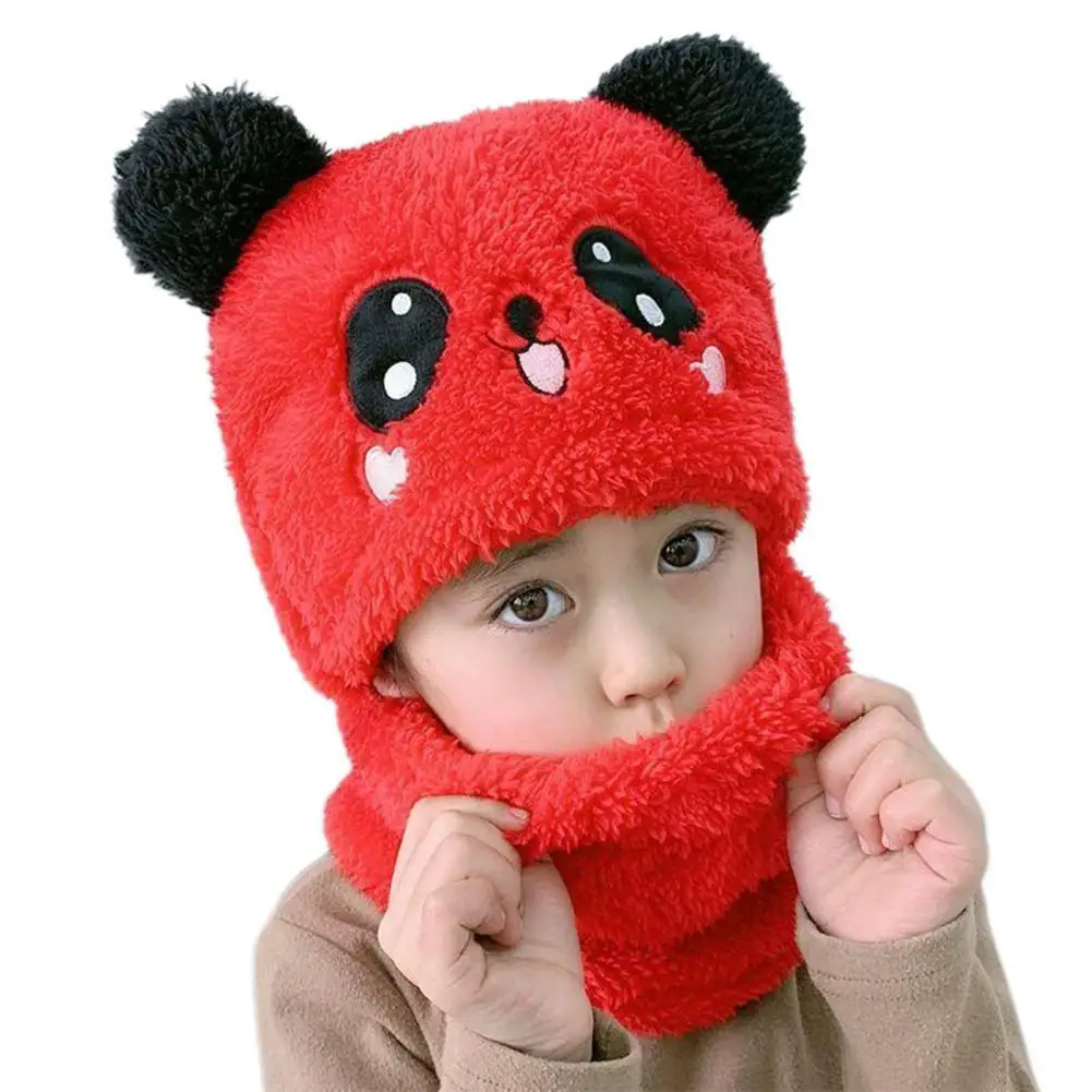 

3-9 Years Old Baby Hat Keep Warm Beautiful Eye-catching Bear Ear Shape Kids Beanies Cap for Children