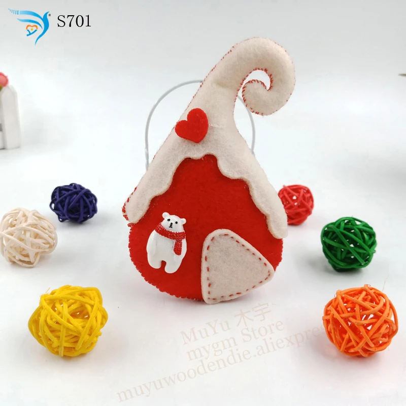 Маленький кулон в виде домика новая деревянная форма для скрапбукинга Thickness