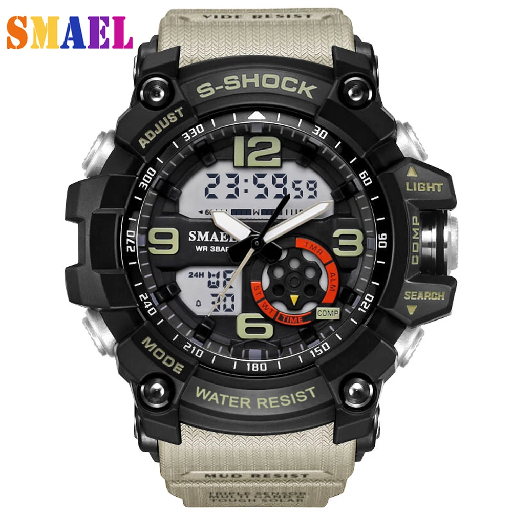 Часы G Style Shock мужские военный дисплей наручные часы модные цифровые спортивные