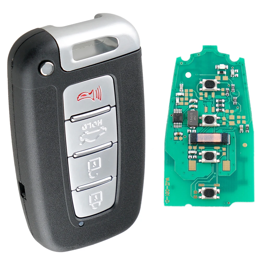 

Black ABS 315MHz 4 Buttons Remote Car Key Fob with Chip SY5HMFNA04 Fit for Hyundai Sonata 2011 / 2012 / 2013 / 2014