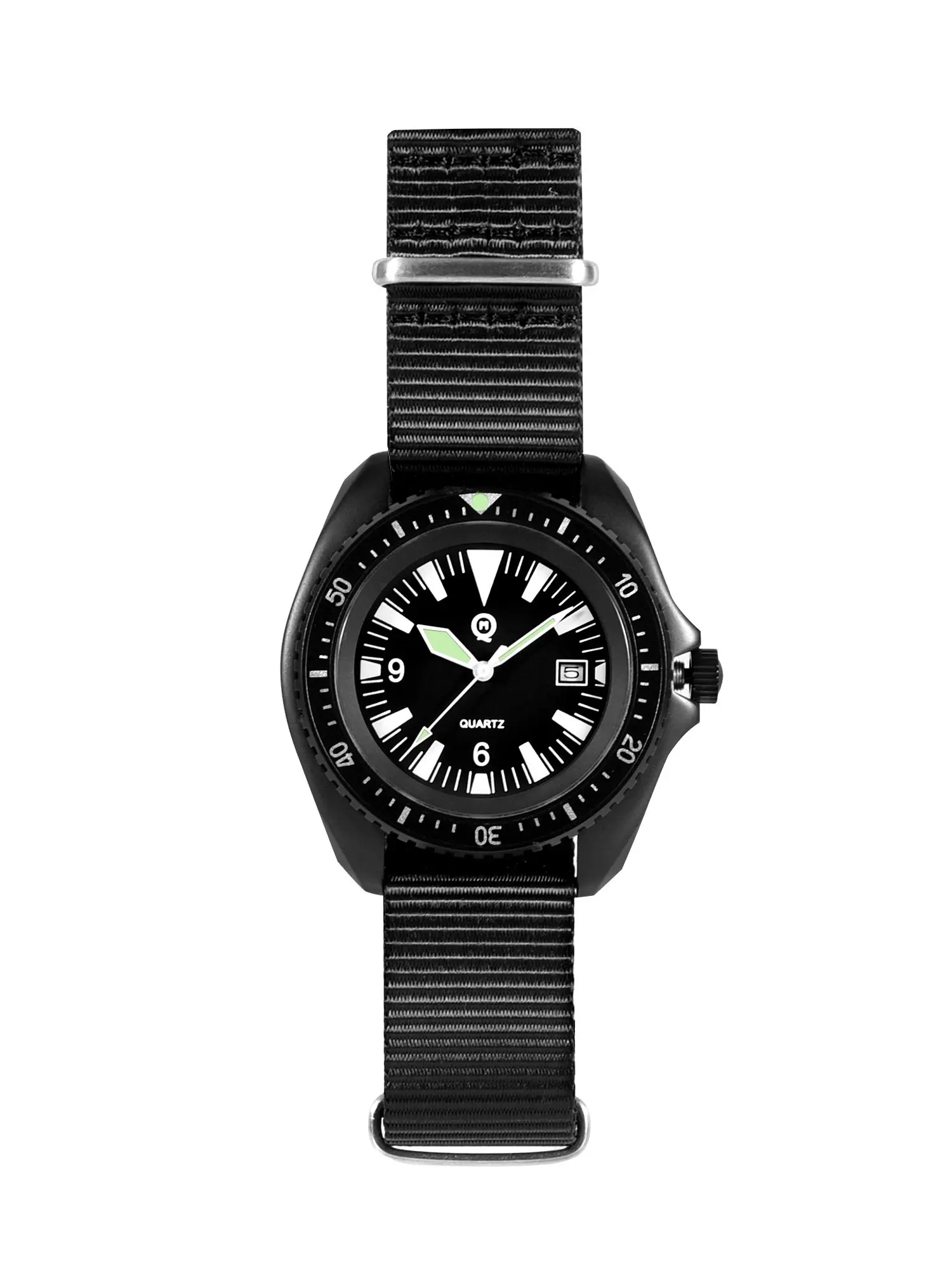 QIMEI Classic Design US Special Forces UDT Military Army Sport Men's Wrist Outdoor Japan Mov't  30ATM Diver Watch SM8016B Matte