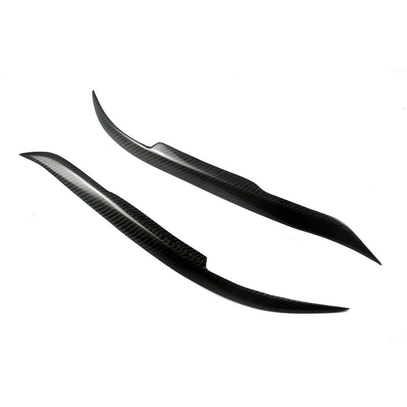 

Carbon Fiber Style Headlight Eyebrow Eyelid Cover Trim Fit for Mazda 6 M6 Car-Styling Accessories