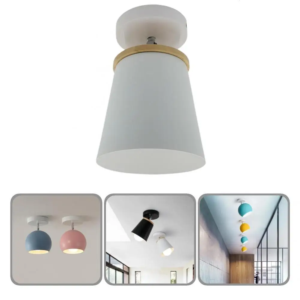 Инновационный вращающийся на 145 градусов Ночной светильник железный потолочный |