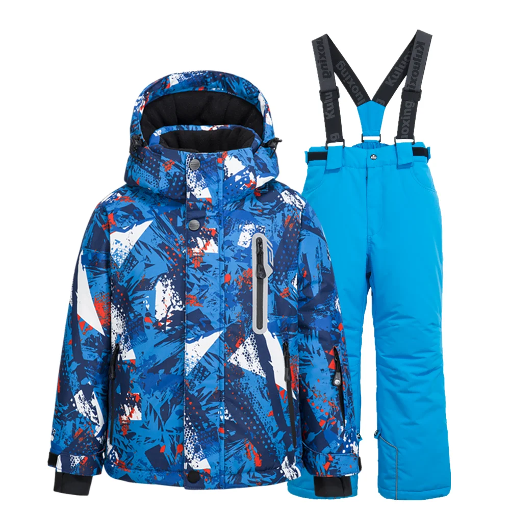 Ing Pants Set For Boys 110-160 Snow Coat