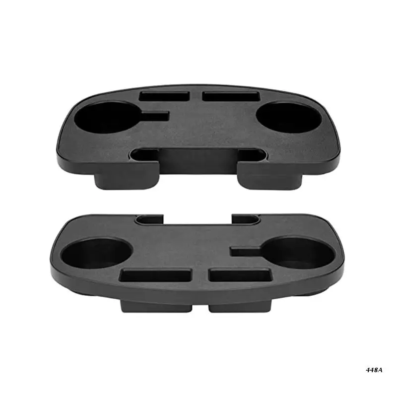 448A Zero-Gravity Lounge Chair Cup Holder 2 Pack Tray wi/Cup Holder Slot & Snack Tray Compatible with Lounge Chairs
