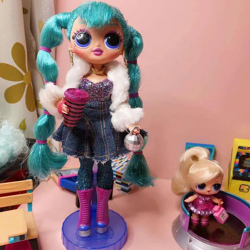

L.O.L. SURPRISE! Original OMG Fashion Big Sister 22CM LOL Doll body+ clothing Accessories Little Girl Toy Gift