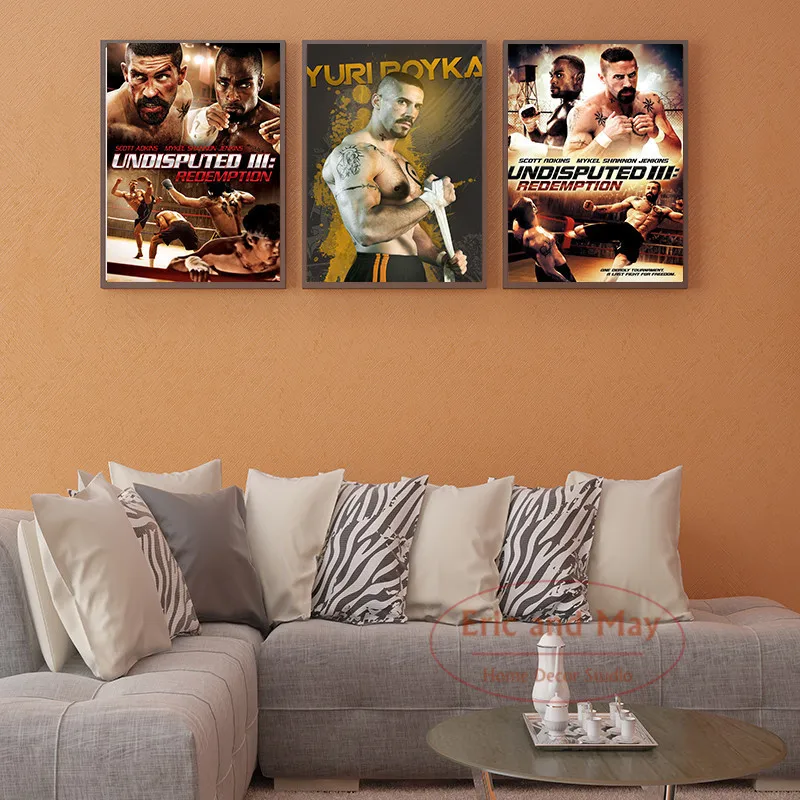 

Iv Boyka Undisputed Classic Movie Posters And Prints Canvas Painting Wall Art Vintage Picture Decorative Home Decor Obrazy