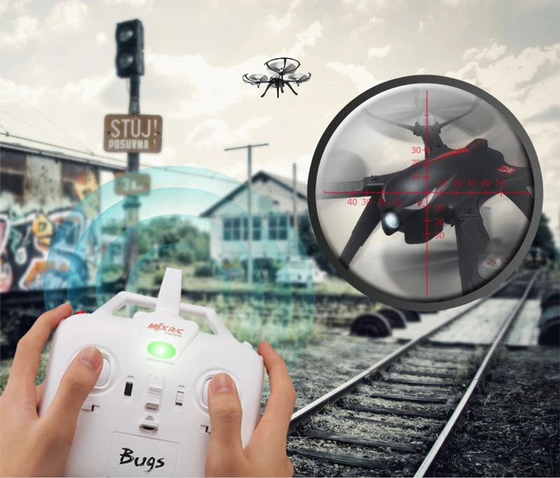 MJX B3 Bugs 3 RC Дрон Квадрокоптер с камерой бесщеточный мотор 2,4G мини Дрон крепление вертолет для камеры Gopro
