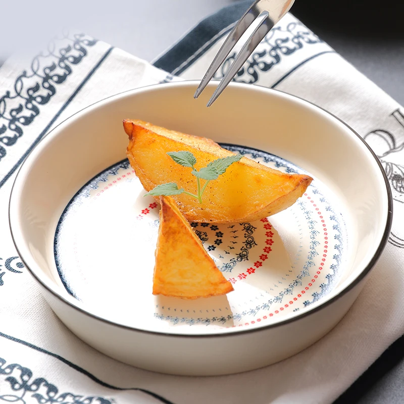 4 шт. керамические миски для суши и соуса|Чаши| |