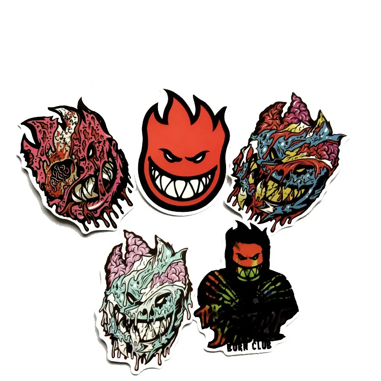 18 шт./компл. наклейки на скейтборд доску для серфинга скейта самоката мобильного