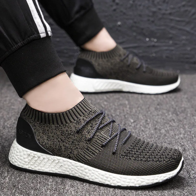 

Men's Sneakers Breathable Hard-wearing Sneaker For Men Running Shoes Sports Leisure Shoes Casual Fashion Mesh Athletic Shoes RE