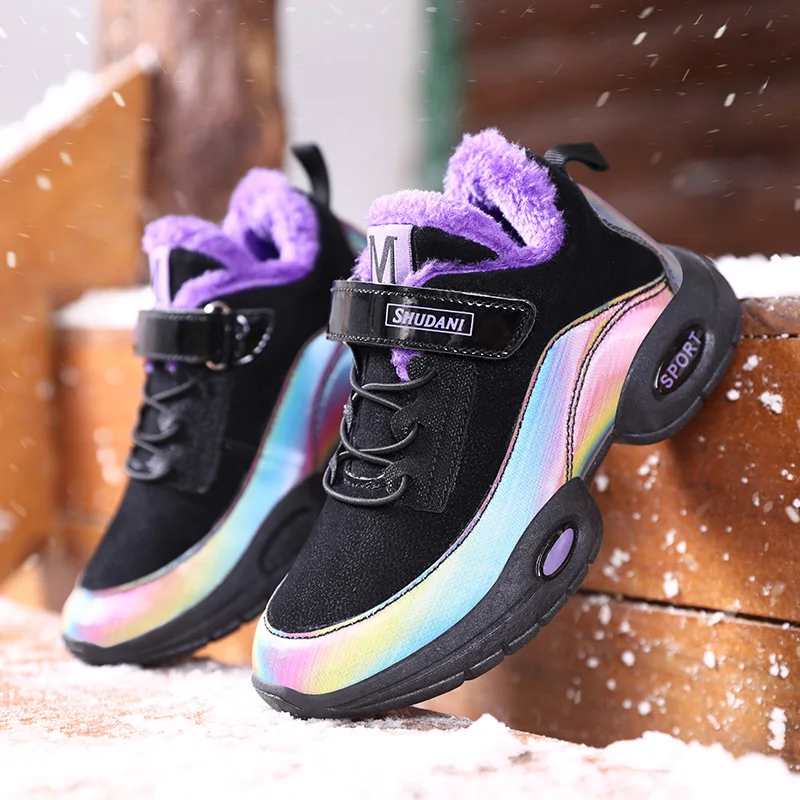 Детская обувь VOSONCA детская зимняя повседневная спортивная для девочек высокие