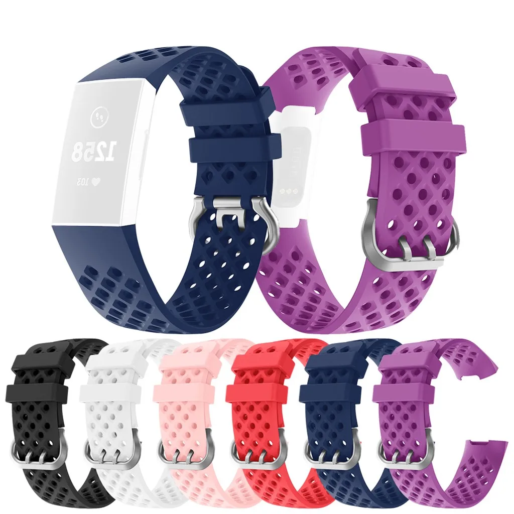 Миланский магнитный ремешок для Fitbit Charge 4 фитнес-браслет из нержавеющей стали