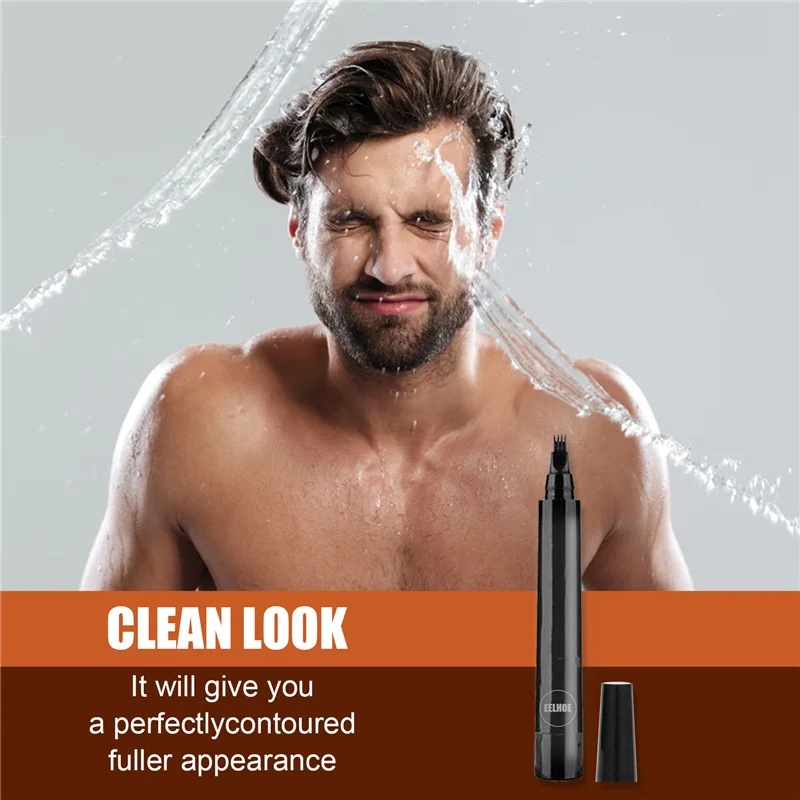 Борода ручка заполнения Парикмахерская карандаш салон волосяной покров лица