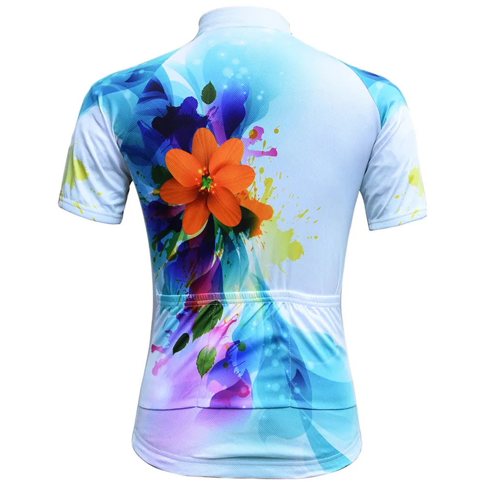 Велосипедная майка женская дышащая с коротким рукавом | Спорт и развлечения