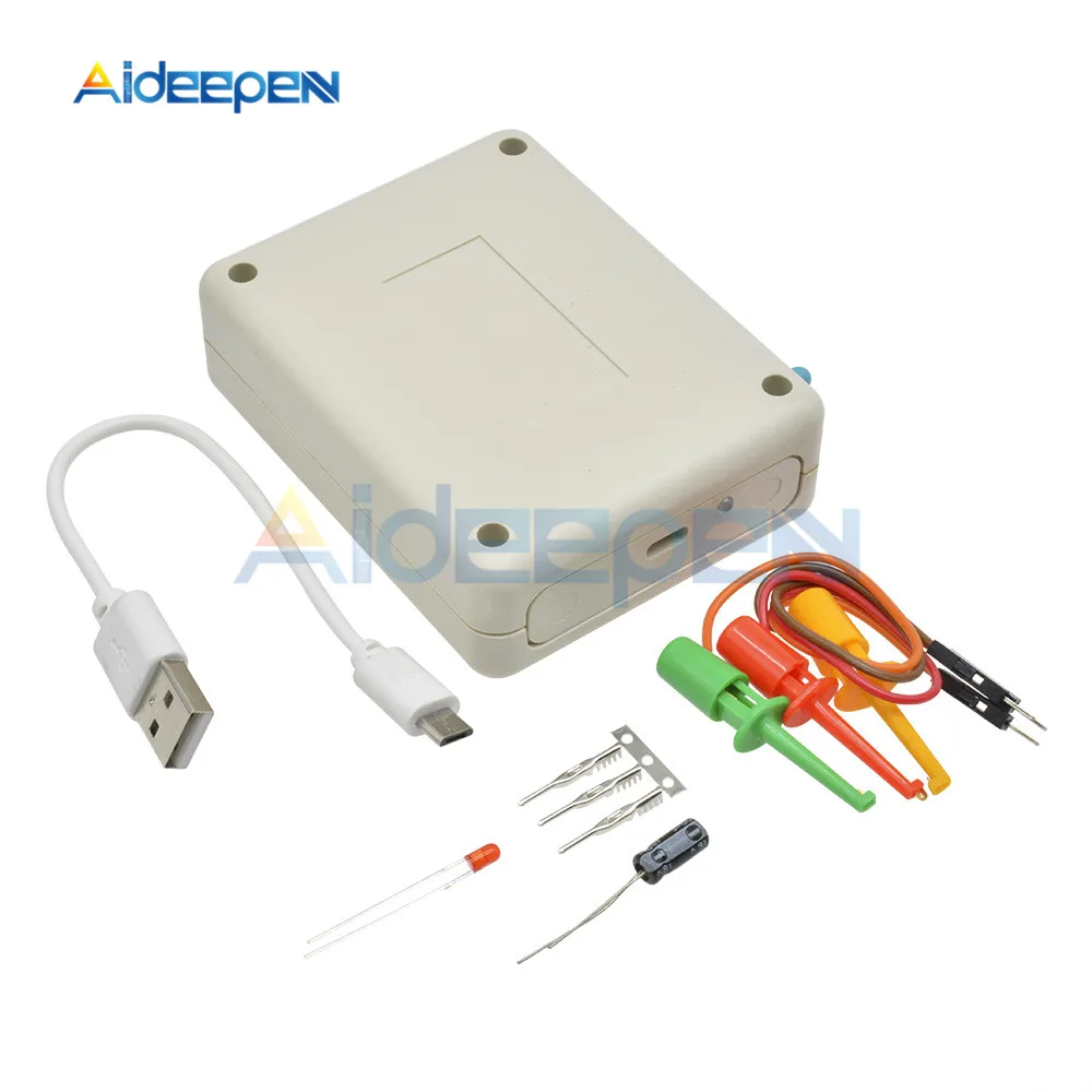 LCR-T7 тестер транзисторов TFT диодный Триод измеритель емкости LCR ESR NPN PNP MOSFET IR