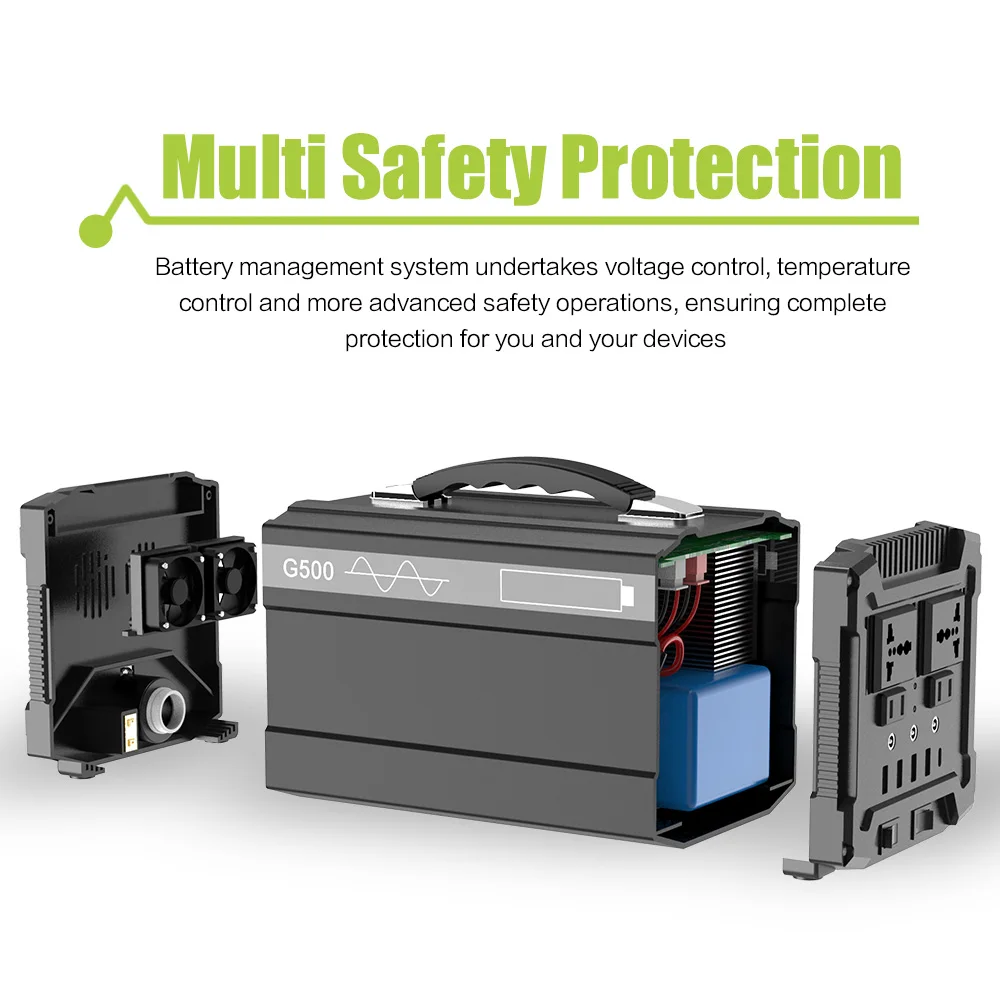 Портативное зарядное устройство на солнечной батарее 220 В 350 Вт 78000 мА · ч станция