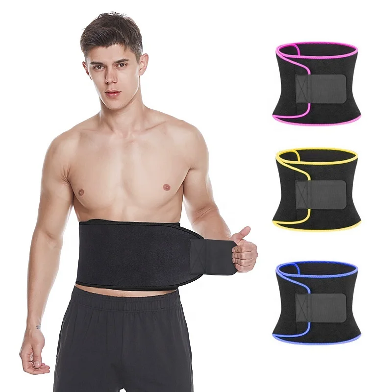 

Neoprene Gym Slimming Sweat Belt Waist Trainer Band Weight Loss Wrap Women Men Waisr Trimmer Adjustable Back Support Body Shaper
