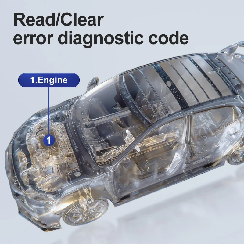 

KUULAA ELM327 V2.2 OBD2 Scanner Bluetooth 5.0 OBD 2 Car Diagnostic Tool for IOS Android PC ELM 327 Scanner OBDII Reader