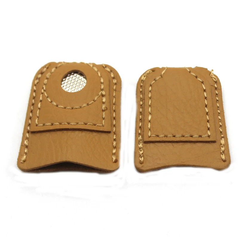 Наперсток для монет из кожи Мягкая Искусственная овчина рукоделие наперсток