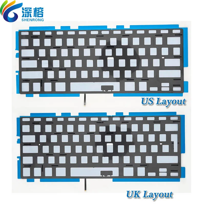 Новинка Подсветка клавиатуры A1278 US &amp UK для Macbook Pro 13 3 сменная подсветка 2009 2010 2011 2012