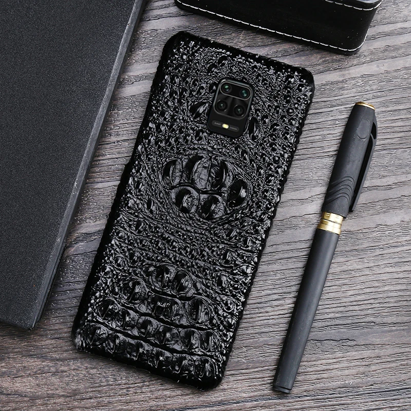 Высококлассный мужской чехол из натуральной кожи для телефона xiaomi Redmi note8 Pro
