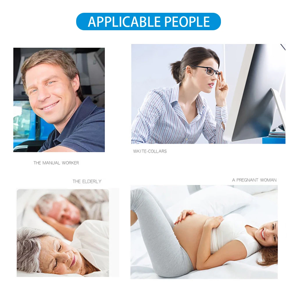 

Triangle Memory Foam Waist Bamboo Charcoal Bedroom Women Lumbar Support Cushion Lumbar Pillow