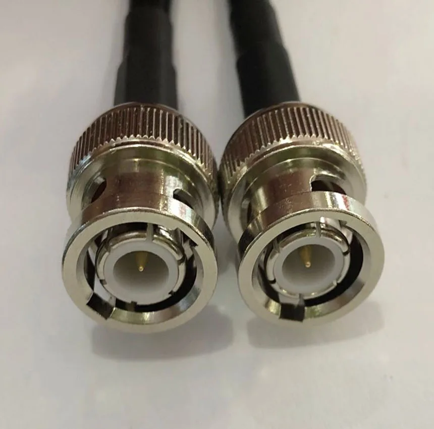 RG58 BNC штекер BNC разъем коаксиальный кабель RF адаптер 50-3 кабель 50 Ом 50 см 10 м 5 м 1 м 20 м