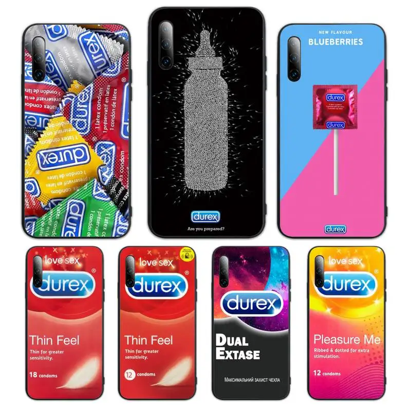 

Sexy condom brand Durex box Phone Case For Samsung Galaxy J7 J8 J4 J5 J2 J6 note 5 8 7 9 10 prime lite Cover Fundas Coque