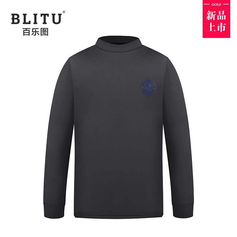 

BLITU Children's Shirt Golf Clothing Bottoming Shirt Sports Long-sleeved T-shirt Tight Top T-shirt for Boys 골프웨어
