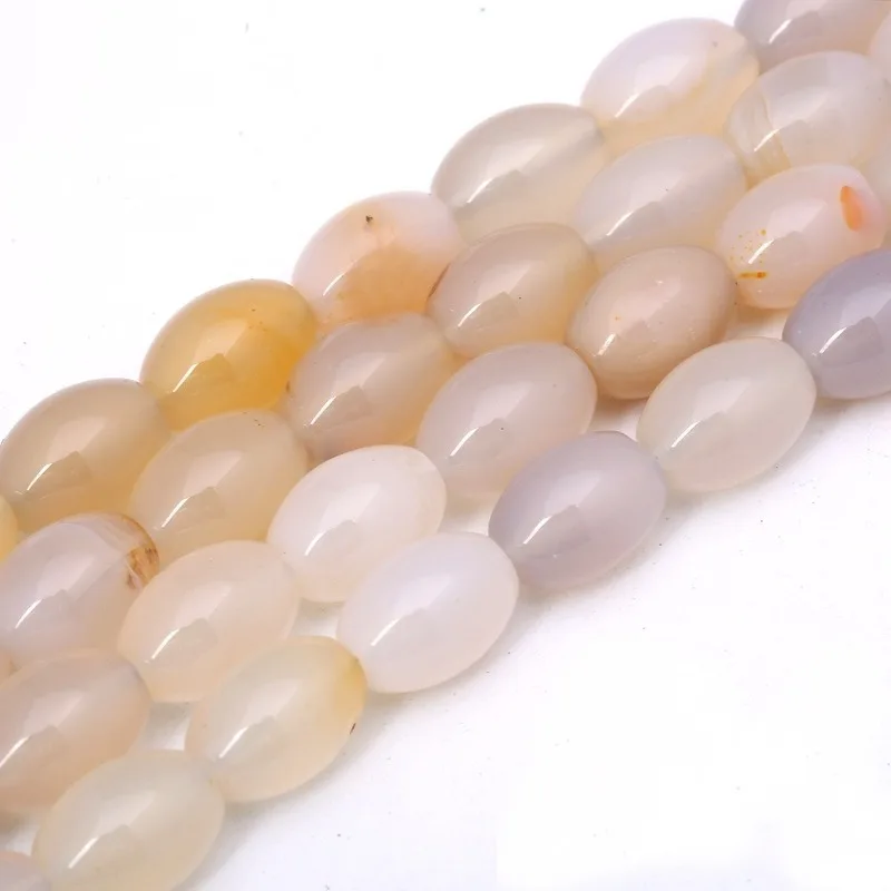 

10*14mm Natural Stone Colorful Bead Crystal Sandstone Tiger Eye Ellipsoid Loose Beads Jewelry Making DIY Bracelet Necklace 15