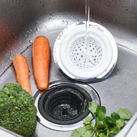 kitchen sink strainer bathroom sewer drain stopper hair catcher waste filter
