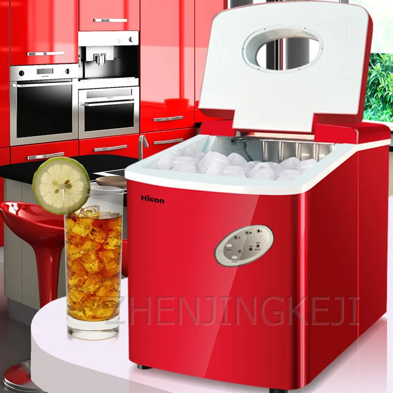 

Небольшая Коммерческая Машина для льда для домашнего использования 220 В автоматические круглые кубики льда инструменты для производства с ...