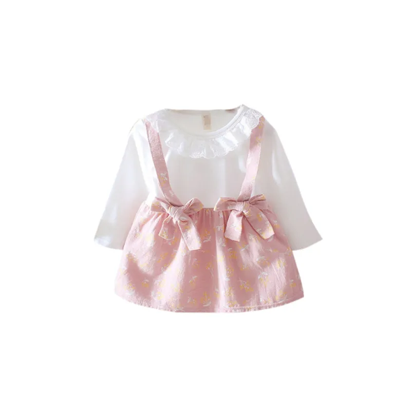 

Spring Baby Girl Thin Cute Long-Sleeved Princess Dress