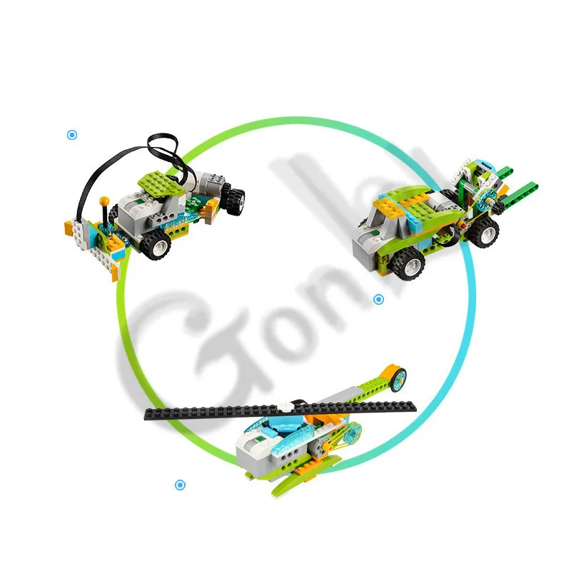 280 ps/tcnica wedo 3 0 robtica строительные блоки совместимые с 45300 2 образовательные игрушки |