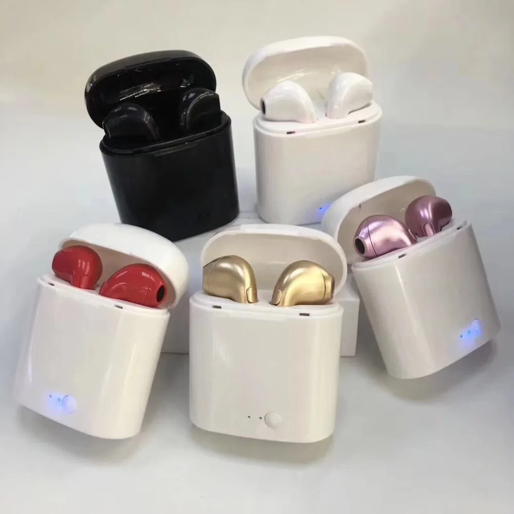 I7s наушники-вкладыши TWS с зарядным устройством Bluetooth наушники Беспроводной