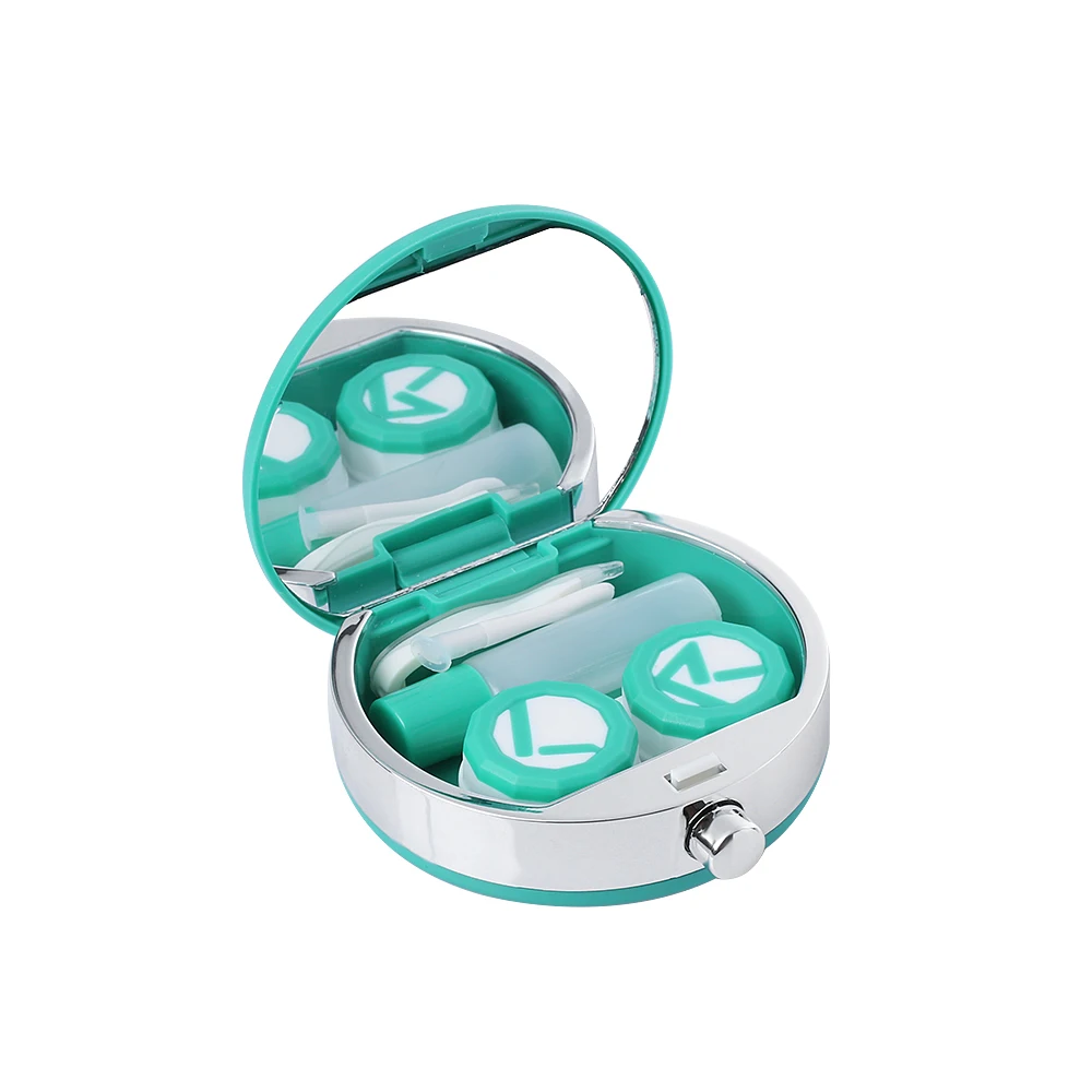 Портативный милый Контейнер для контактных линз в форме флакона духов контейнер