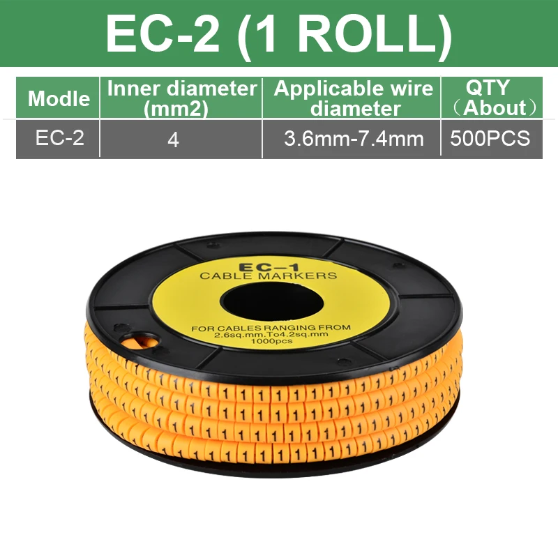 

Кабельные маркеры ZYCN спиральная обмотка ПВХ