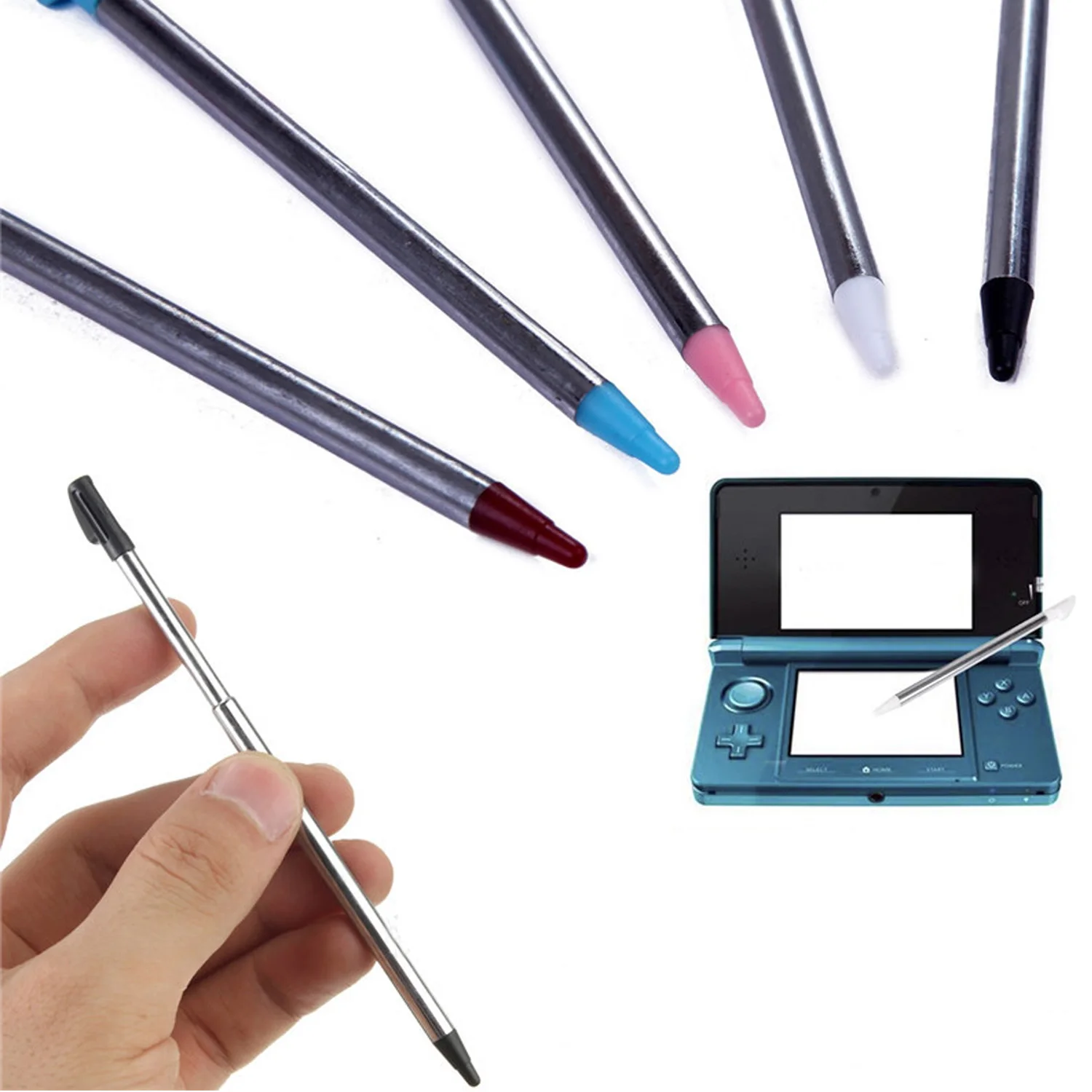5 шт. сменный металлический стилус Bevigac для Nintendo 3DS LL XL | Электроника