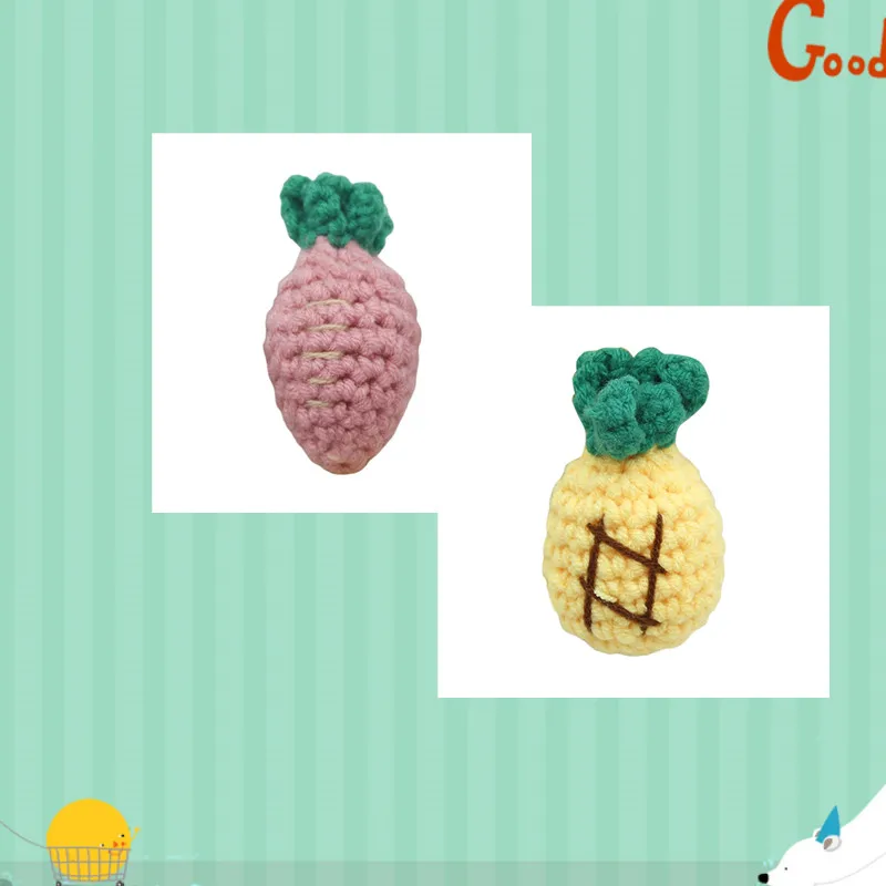 1 шт. Покрывало русалочка ручная вязка морковь ананас Вязание бусины из шерсти DIY