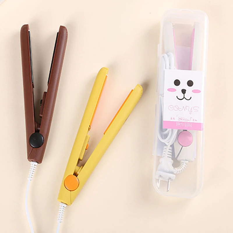 Мини выпрямитель для волос утюжок завивки бороды гребень щипцы Прямая поставка| |