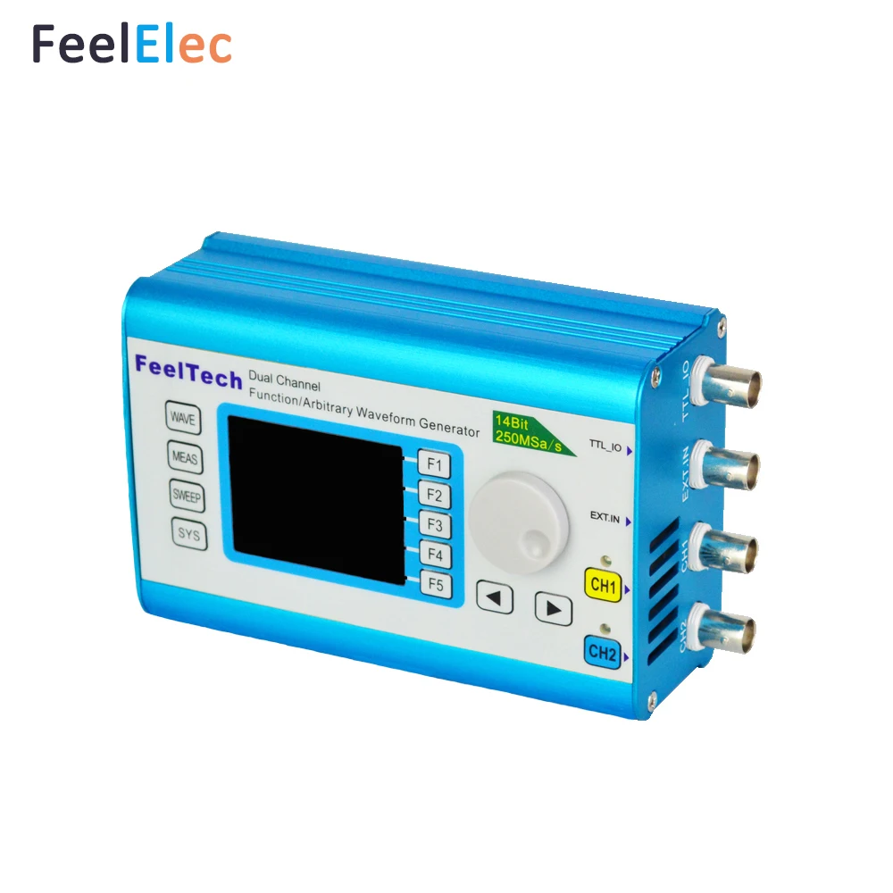 

FY6300 20 МГц сигнальный генератор частоты синий Синусоидальная высокочастотный генератор сигналов Функция генератор сигналов