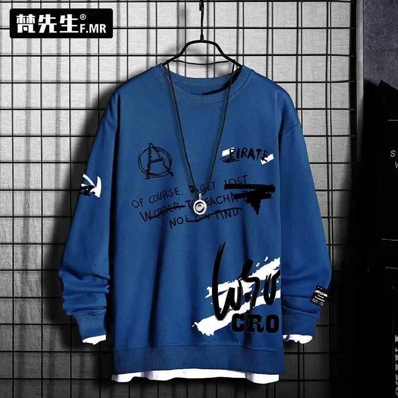 

Spring and winter regular fashion top, Korean style sweater, male junior high school students T-shirt, long sleeve