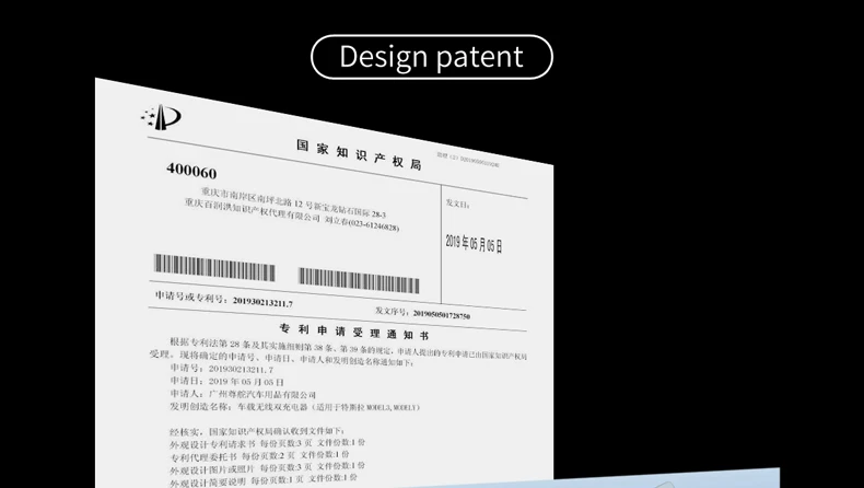 Для Tesla модель 3 двойной 10 Вт мобильный телефон Беспроводное зарядное устройство, Быстрая Зарядка QI стандартная центральная консоль подлокотник коробка