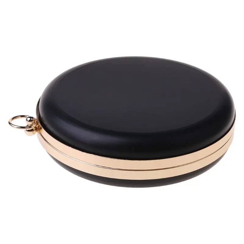 

18cm Metal Clasps Dinner Round Box Purses Frame Handles for DIY Handbags Kiss Twisted Lock Buckle Tone Bag Accessories 97BB