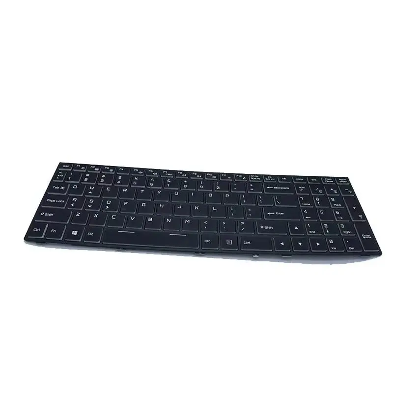 JIANGLUN Laptop US layout keyboard with backlight for Clevo N857HK N855 N850ek P650RP6